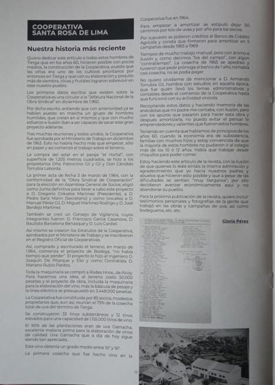 cooperativa santa rosa de lima